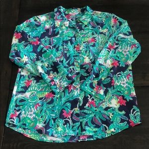 Lilly Pulitzer silk blouse